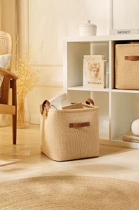 سبد بژ Ocean Home Textile - کد 878982685