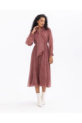 لباس نارنجی زنانه بافتنی SEÇİL - کد 768456097