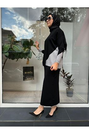 دامن حجاب مشکی زنانه رگولار Invee - کد 878970907