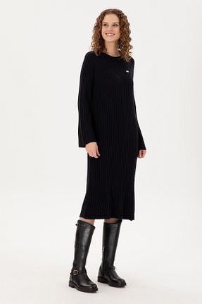 لباس سرمه ای زنانه بافتنی U.S. Polo Assn. - کد 878971877