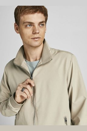 کاپشن طوسی مردانه رگولار Jack & Jones - کد 265730620
