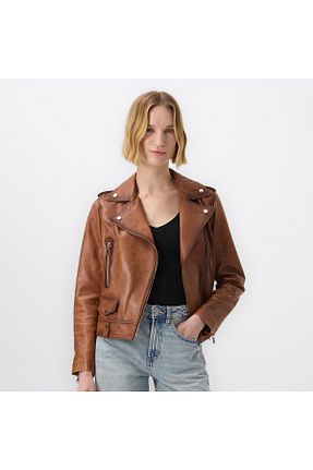 کاپشن قهوه ای زنانه رگولار Desa - کد 818182074