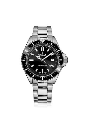 ساعت مچی مشکی مردانه 44 میلی متر Edox - کد 778442505