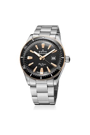 ساعت مچی مشکی مردانه 42 میلی متر Edox - کد 858062231