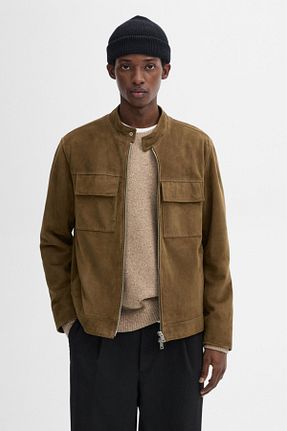 کت قهوه ای مردانه Comfort Massimo Dutti - کد 879037735