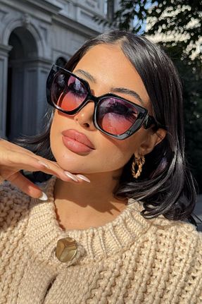 عینک آفتابی رنگی زنانه 53 FALAN EYEWEAR - کد 878346034
