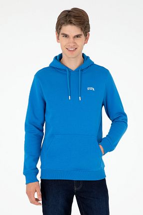 سوئیشرت نارنجی مردانه ساده U.S. Polo Assn. - کد 879044251