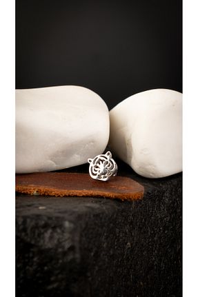 گوشواره استیل (فولاد) متالیک زنانه استیل ضد زنگ Piercing Market Steel & Silver - کد 788792168
