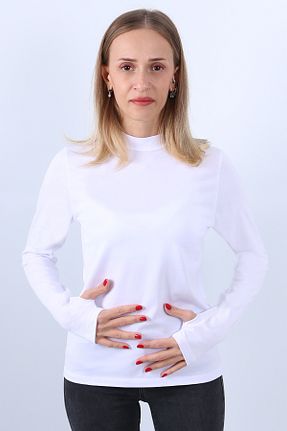رکابی سفید زنانه پنبه ای MS HAMİLE İÇ GİYİM - کد 879045120