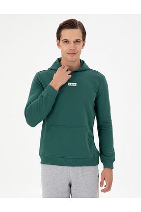 سوئیشرت سبز مردانه ساده U.S. Polo Assn. - کد 879044141
