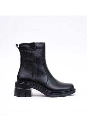 بوت / نیم بوت مشکی زنانه چرم خالص Bulls & Gulls - کد 839291246