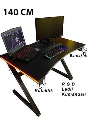 میز گیمینگ مشکی XPRİME - کد 249558737