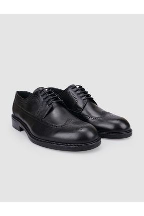 کفش کلاسیک مشکی مردانه چرم خالص Cabani - کد 879107773