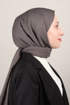 شال قهوه ای زنانه پنبه ای Pierre Cardin - کد 879103880
