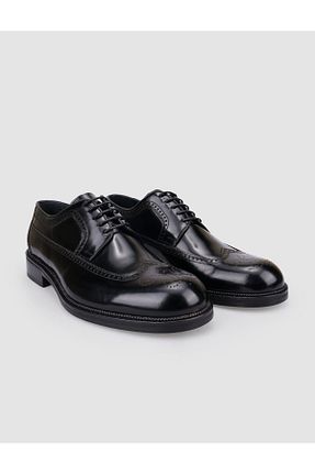 کفش کلاسیک مشکی مردانه چرم خالص Cabani - کد 879106576