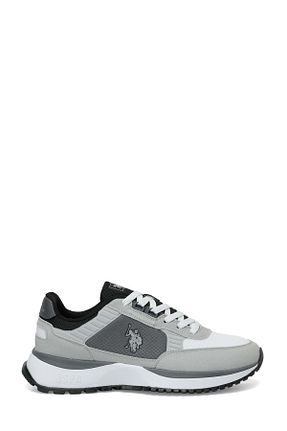 کفش اسنیکر خاکی مردانه بند دار U.S. Polo Assn. - کد 820324429