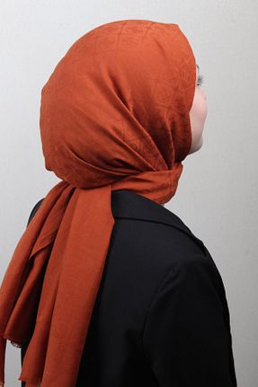 شال قهوه ای زنانه پنبه ای Pierre Cardin - کد 879103924