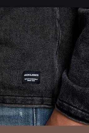 پلیور مشکی مردانه ساده Jack & Jones - کد 308998190