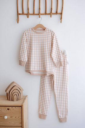 ست لباس راحتی رنگی بچه گانه مودال - پنبه Luna Kids Collection - کد 820309269