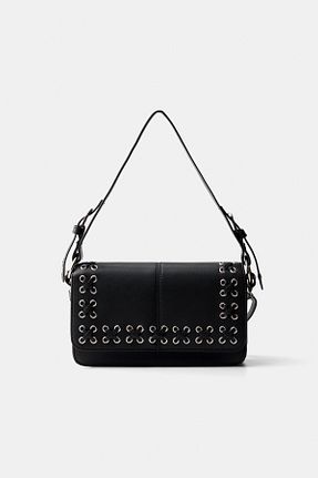 کیف دستی مشکی زنانه Bershka - کد 883461675