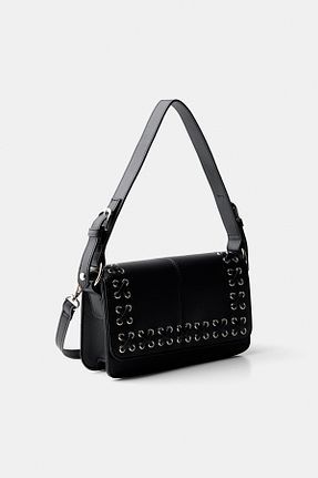 کیف دستی مشکی زنانه Bershka - کد 883461675