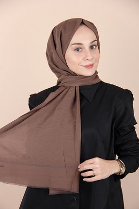 شال طلائی زنانه پنبه پلی استر Pierre Cardin - کد 782581725