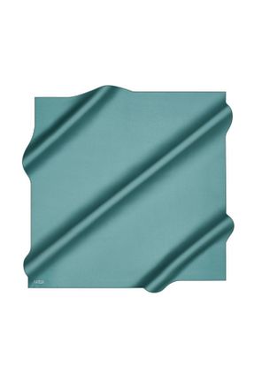 روسری فیروزه ای پلی استر Aker - کد 809974093