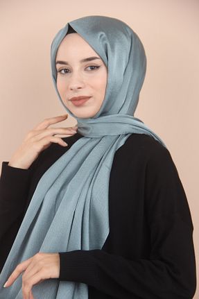 شال سبز زنانه پلی استر Hint İpek - کد 792461281