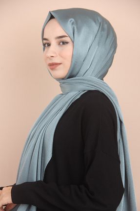 شال سبز زنانه پلی استر Hint İpek - کد 792461281