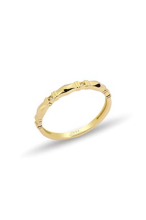 انگشتر طلا طلائی زنانه 8 عیار ÇGK KUYUMCULUK - کد 879202632