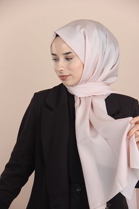 شال صورتی زنانه پنبه پلی استر Siyane - کد 750399029