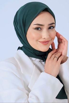 روسری سبز پنبه ای HAREM SCARF - کد 854396609