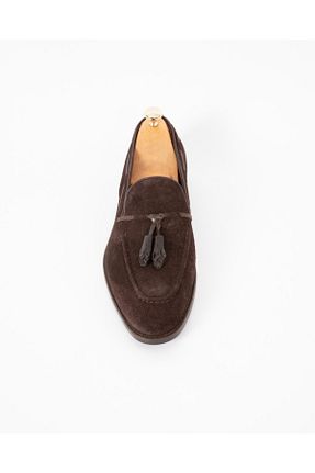 کفش لوفر قهوه ای مردانه چرم خالص HC MEN CLASSIC - کد 879206926