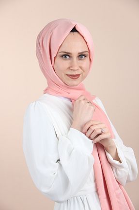 شال سرمه ای زنانه پلی استر Sima - کد 646741341