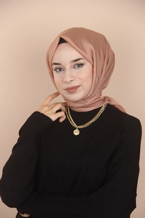 روسری سفید پلی استر Siyane - کد 774241064