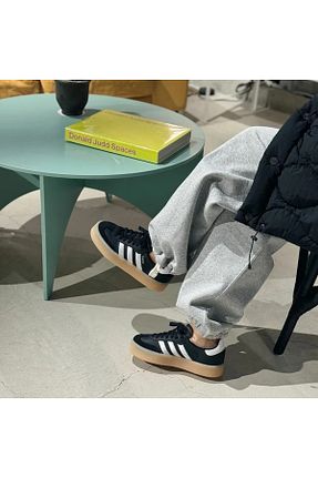 کفش پیاده روی مشکی زنانه چرم مصنوعی adidas - کد 801443137