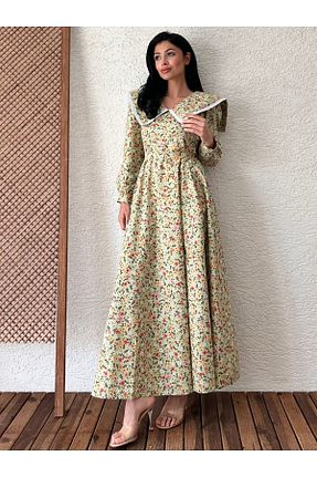 لباس سبز زنانه بافتنی KÜÇÜĞÜM BUTİK - کد 821898348