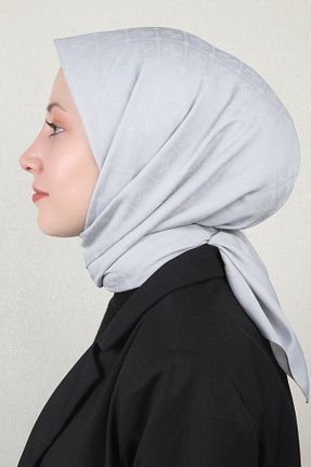 دستمال گردن قهوه ای زنانه پنبه ای Pierre Cardin - کد 879242552