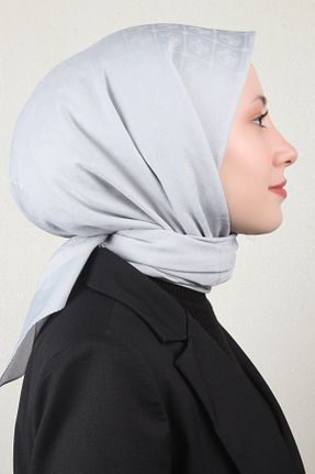 دستمال گردن قهوه ای زنانه پنبه ای Pierre Cardin - کد 879242552
