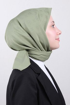 دستمال گردن قهوه ای زنانه پنبه ای Pierre Cardin - کد 879242213
