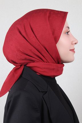 دستمال گردن قهوه ای زنانه پنبه ای Pierre Cardin - کد 879242322