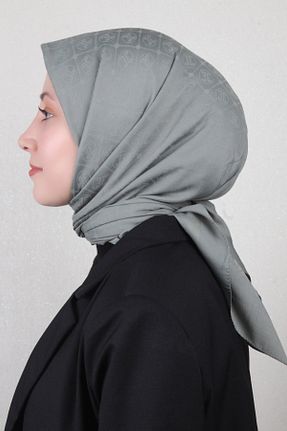 دستمال گردن قهوه ای زنانه پنبه ای Pierre Cardin - کد 879242576