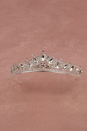 تاج زنانه سنگ کریستال Hayalperest boncuk - کد 776374838