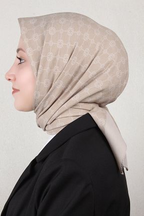 دستمال گردن قهوه ای زنانه Aker - کد 879248800