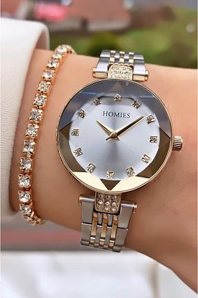 ساعت مچی سفید زنانه 36-40 میلی متر Homies - کد 842013609