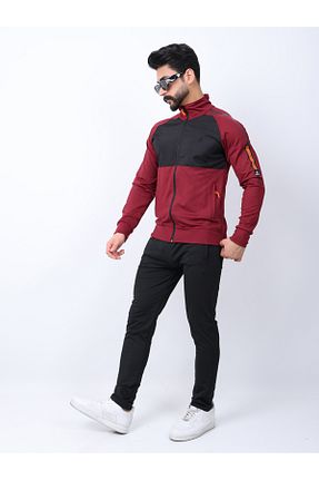 ست بالاتنه و پائین تنه اسپرت زرشکی مردانه MERTEX - کد 879283176