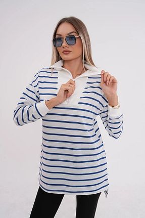 تونیک سرمه ای زنانه بافتنی MD trend - کد 879281625