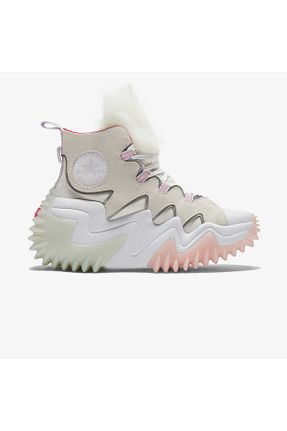 کفش اسنیکر بژ زنانه بند دار Converse - کد 879296187