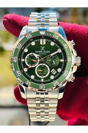 ساعت مچی سبز مردانه 45 میلی متر Daniel Klein - کد 879315497