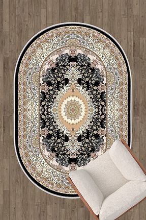 فرش سرمه ای زیره ضد لغزش HaLıFoRuM - کد 879316576